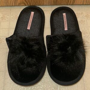 Victoria’s Secret Pom Pom Slippers